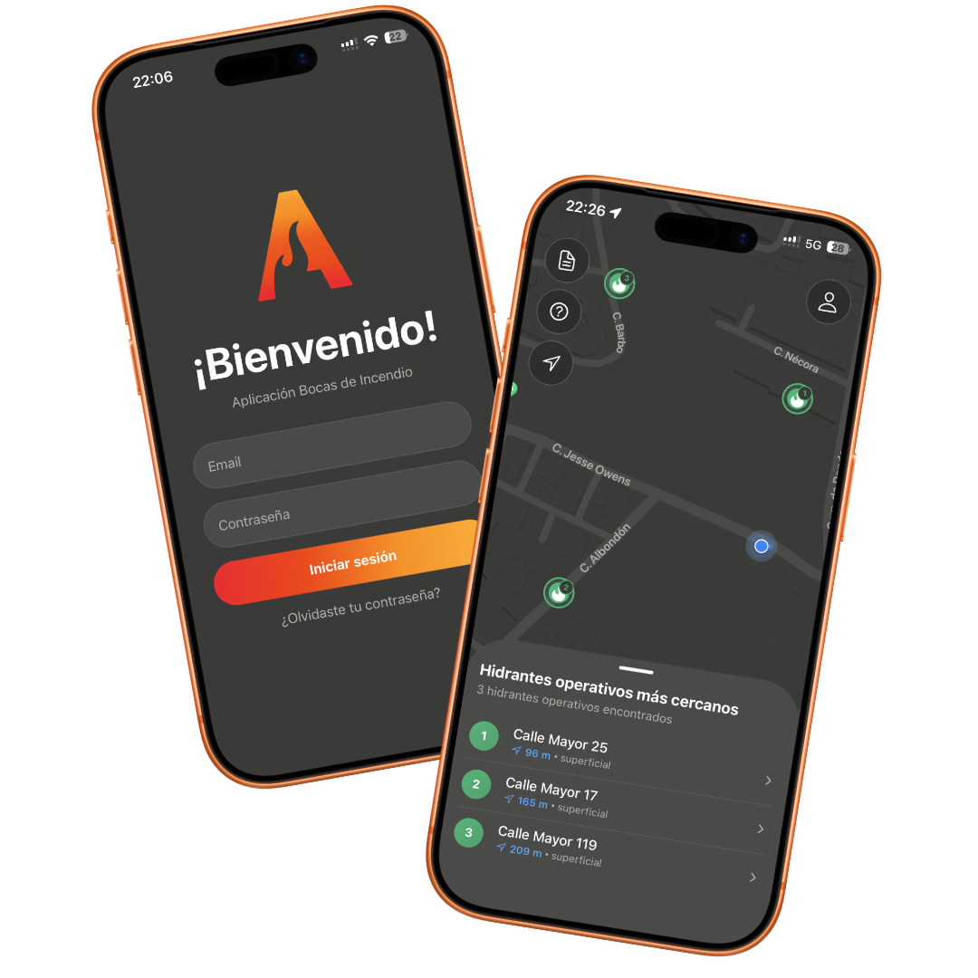 Pantalla de inicio Abi